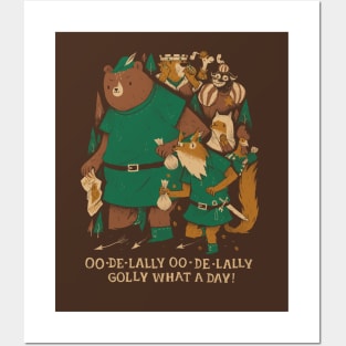 oo-de-lally Posters and Art